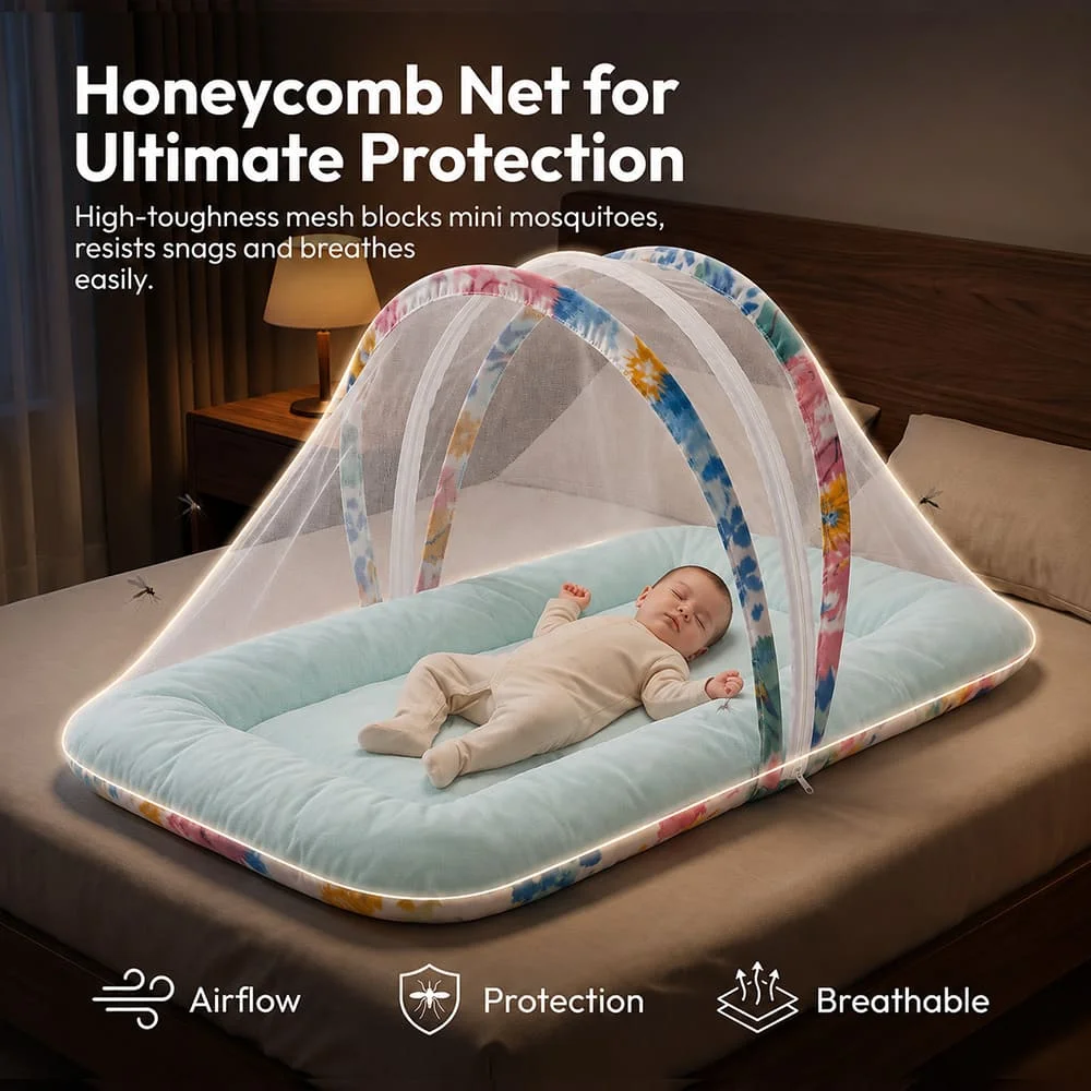 mosquito net space print