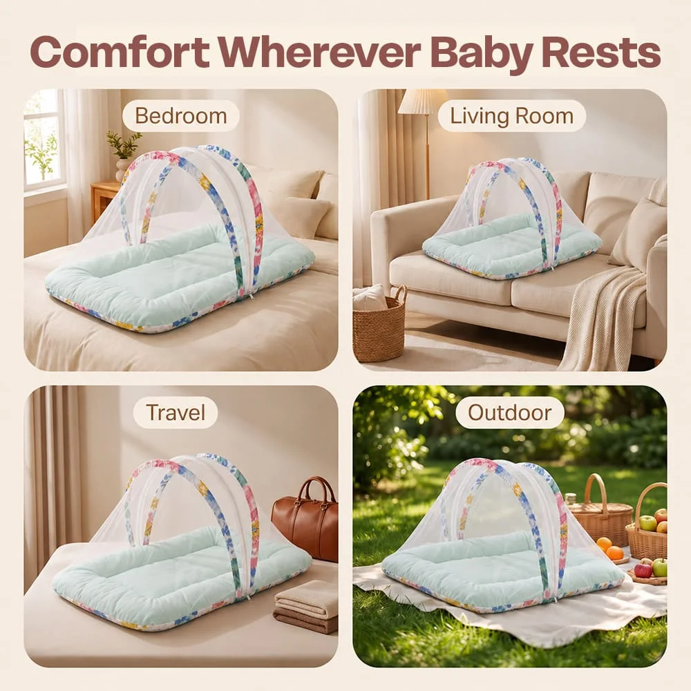 mosquito net space print