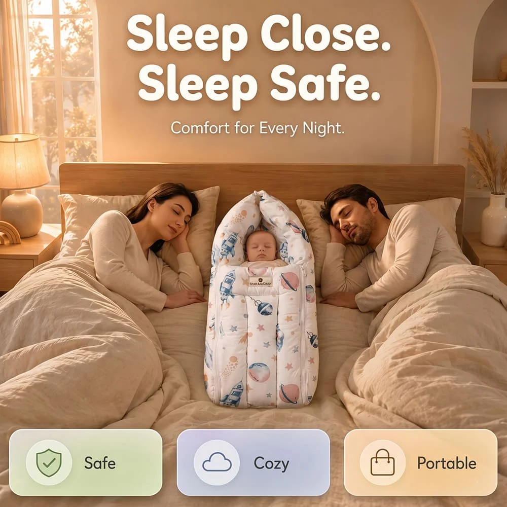 sleeping bag space print