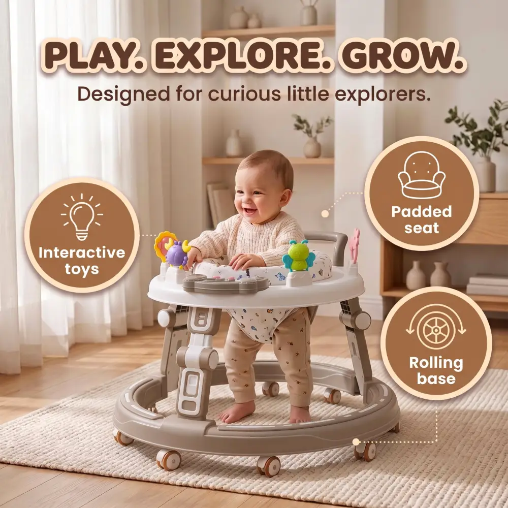 smart step 360 walker brown