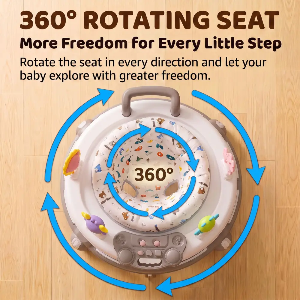 smart step 360 walker brown