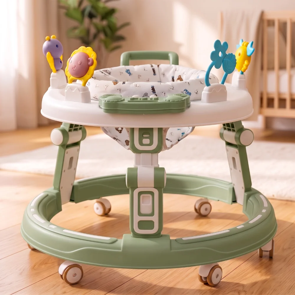 smart step 360 walker green