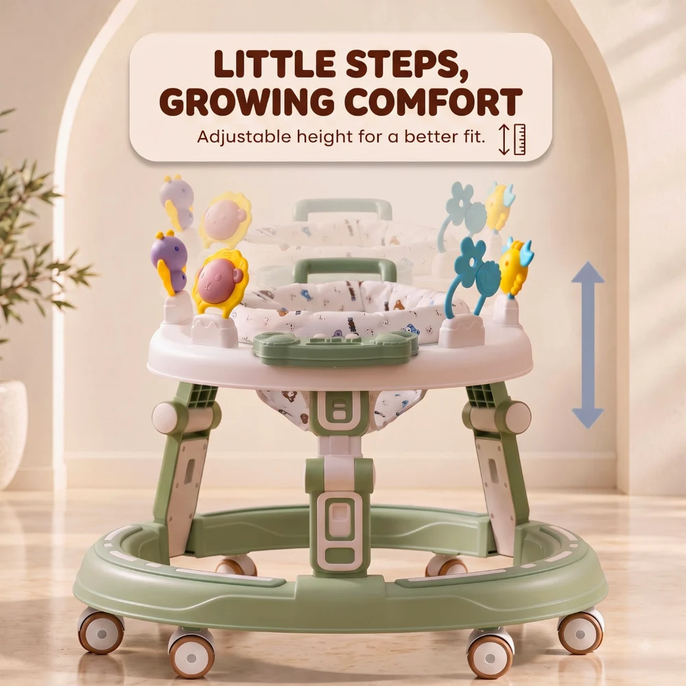 smart step 360 walker green