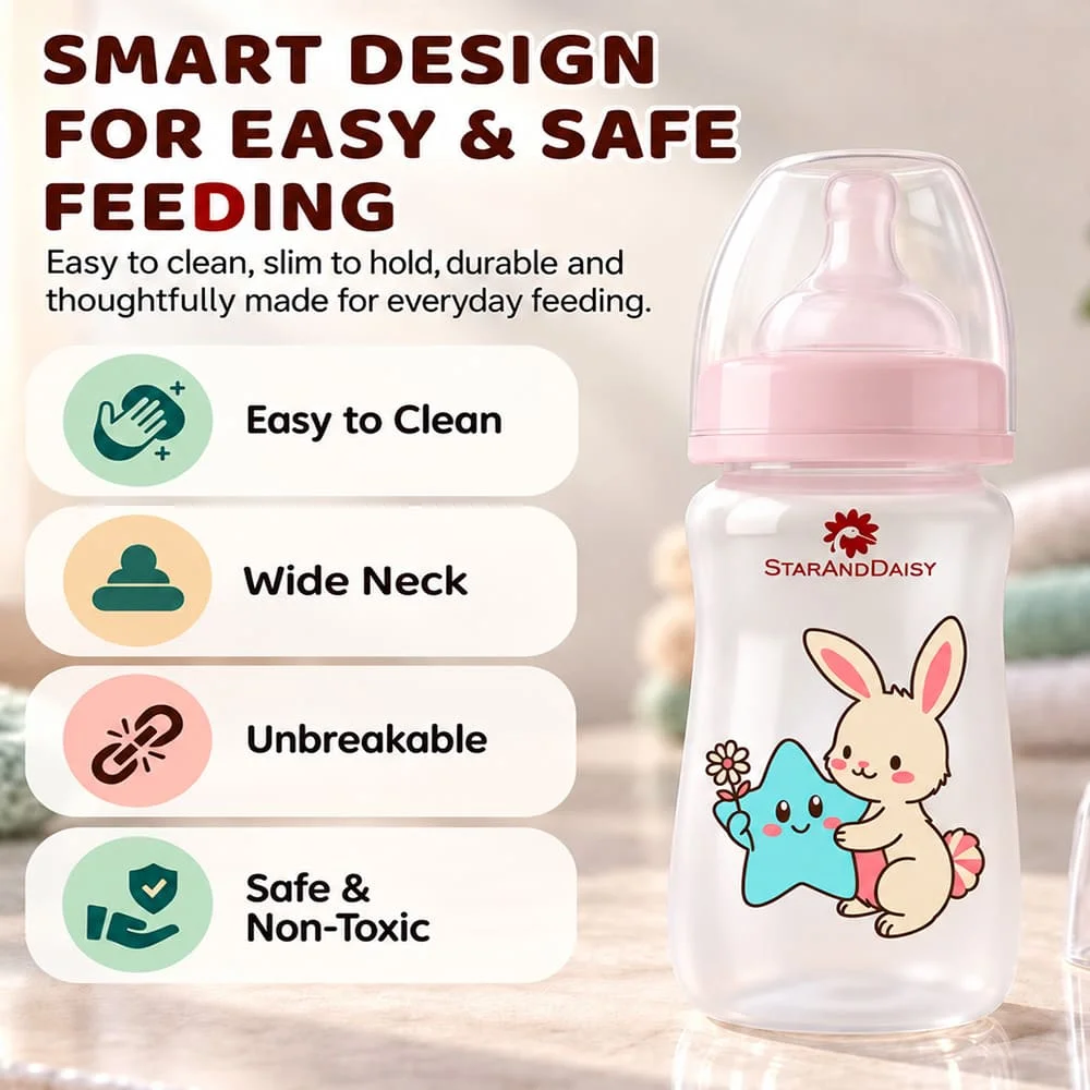 wide neck 150 ml pink 2