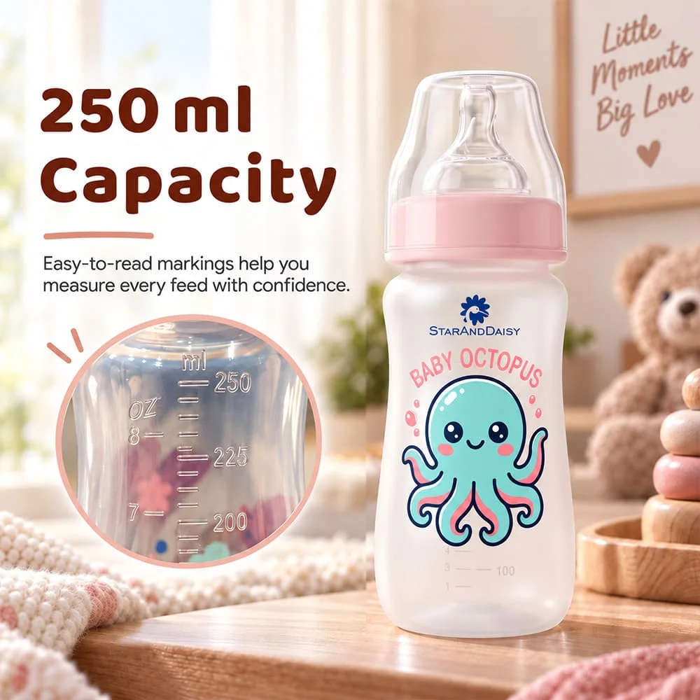 wide neck 250 ml pink 8